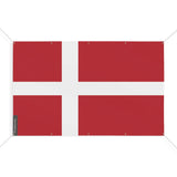 Mini drapeau danemark en polyester résistant à suspendre