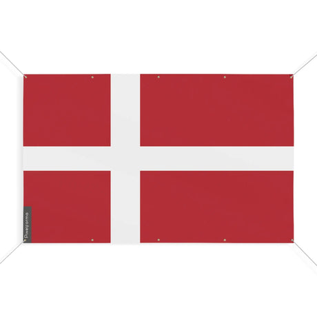 Mini drapeau danemark en polyester résistant à suspendre