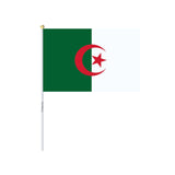 Mini Drapeau de l'Algérie en plusieurs tailles 100 % polyester - Pixelforma 