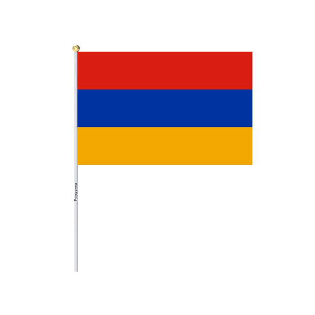 Mini Drapeau de l'Arménie en plusieurs tailles 100 % polyester - Pixelforma 