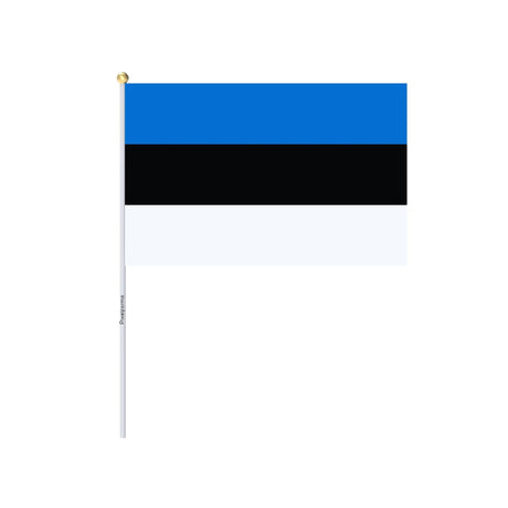 Mini Drapeau de l'Estonie en plusieurs tailles 100 % polyester - Pixelforma 