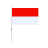 Mini Drapeau de l'Indonésie en plusieurs tailles 100 % polyester - Pixelforma 