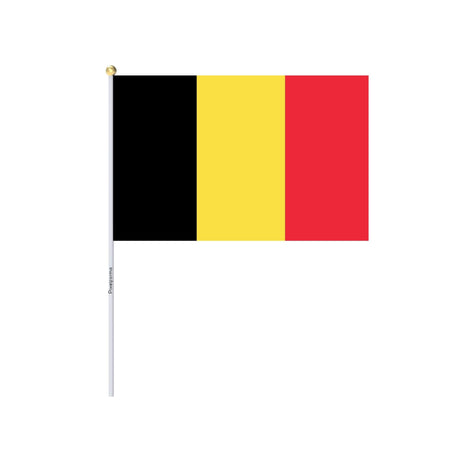 Mini Drapeau de la Belgique en plusieurs tailles 100 % polyester - Pixelforma 