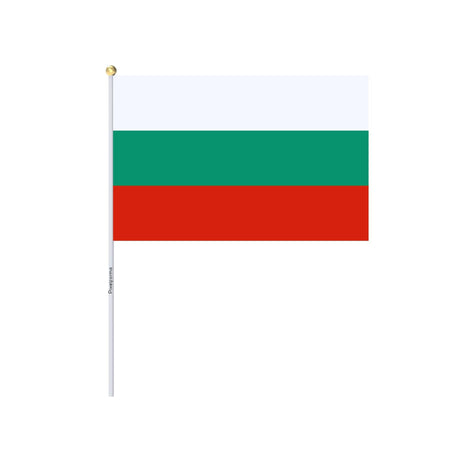 Mini Drapeau de la Bulgarie en plusieurs tailles 100 % polyester - Pixelforma 