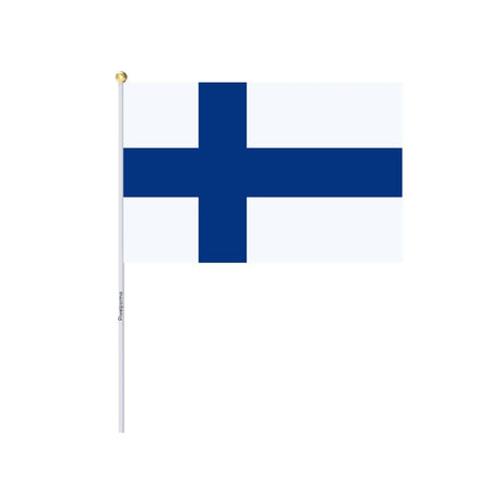 Mini Drapeau de la Finlande en plusieurs tailles 100 % polyester - Pixelforma 