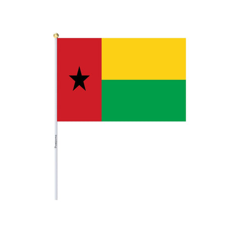 Mini Drapeau de la Guinée-Bissau en plusieurs tailles 100 % polyester - Pixelforma