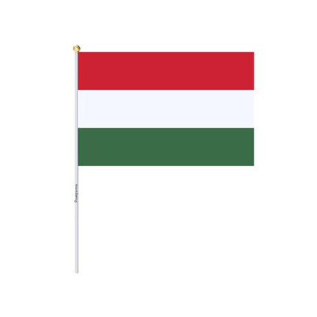 Mini Drapeau de la Hongrie en plusieurs tailles 100 % polyester - Pixelforma 