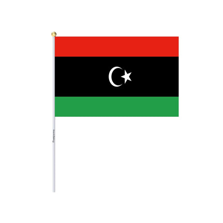 Mini Drapeau de la Libye en plusieurs tailles 100 % polyester - Pixelforma 