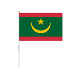 Mini Drapeau de la Mauritanie en plusieurs tailles 100 % polyester - Pixelforma