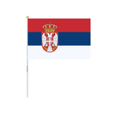 Mini Drapeau de la Serbie en plusieurs tailles 100 % polyester - Pixelforma 
