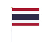 Mini Drapeau de la Thaïlande en plusieurs tailles 100 % polyester - Pixelforma 