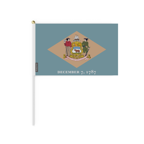 Mini drapeau delaware en plusieurs tailles - pixelforma