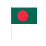 Mini Drapeau du Bangladesh en plusieurs tailles 100 % polyester - Pixelforma 