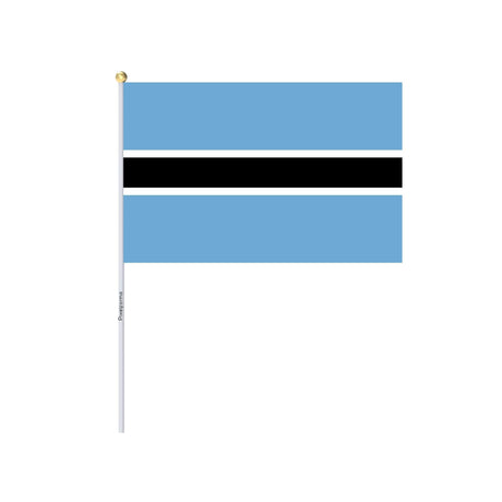 Mini Drapeau du Botswana en plusieurs tailles 100 % polyester - Pixelforma 