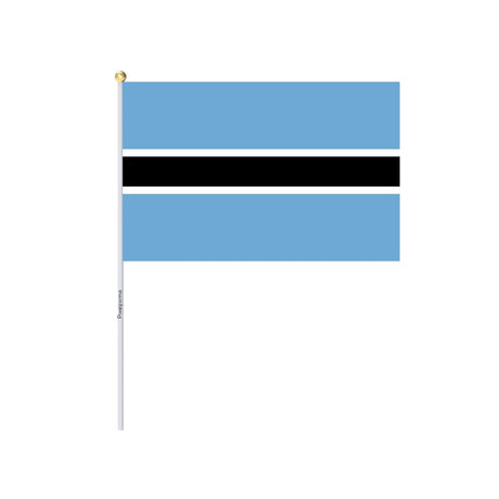 Mini Drapeau du Botswana en plusieurs tailles 100 % polyester - Pixelforma