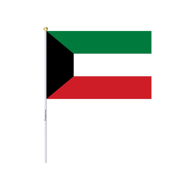 Mini Drapeau du Koweït en plusieurs tailles 100 % polyester - Pixelforma 