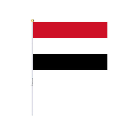 Mini Drapeau du Yémen en plusieurs tailles 100 % polyester - Pixelforma 