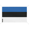 Mini drapeau estonie en polyester résistant à œillets