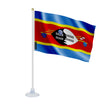 Mini drapeau eswatini en polyester avec ventouse