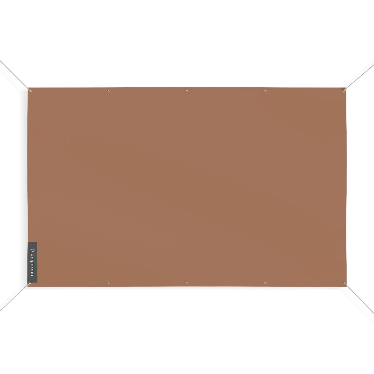 Mini drapeau france marron polyester résistant aux intempéries