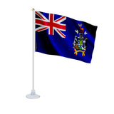 Mini drapeau géorgie du sud-et-les îles sandwich ventouse