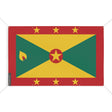 Mini drapeau grenade en polyester résistant pour extérieur