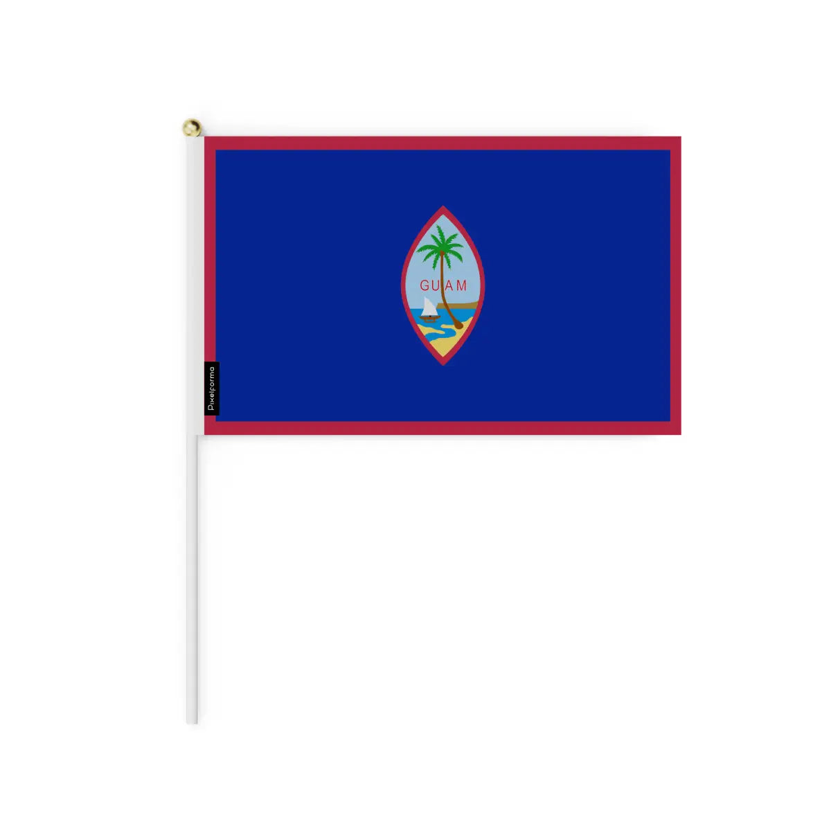 Mini Drapeau Guam en Plusieurs Tailles - Pixelforma 