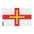 Mini drapeau guernesey en polyester œillets résistants