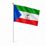 Mini drapeau Guinée équatoriale en polyester
