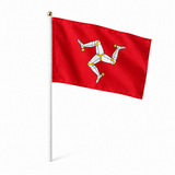 Mini drapeau Île de Man réaliste en polyester
