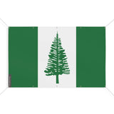 Mini drapeau île norfolk en polyester résistant intempéries