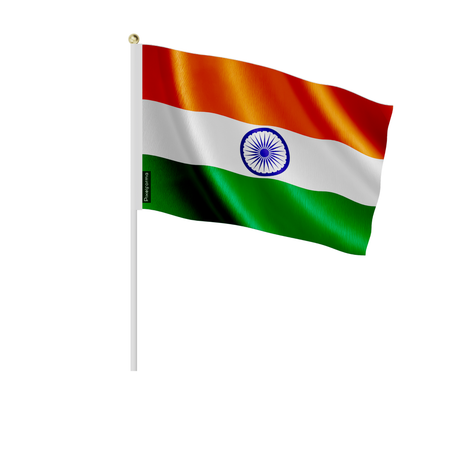Mini drapeau inde en plusieurs tailles - pixelforma
