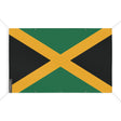 Mini drapeau jamaïque en polyester avec œillets résistants