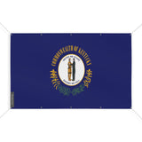 Mini drapeau kentucky polyester résistant aux intempéries