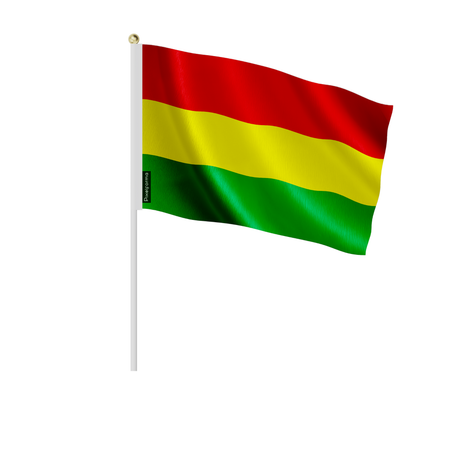 Mini drapeau la bolivie en plusieurs tailles - pixelforma