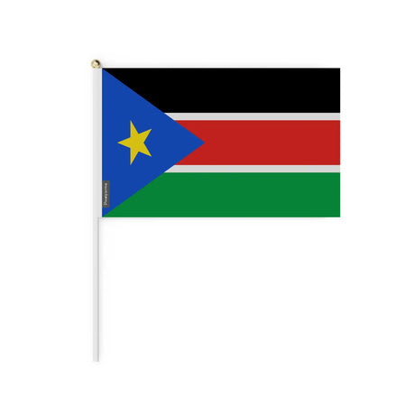 Mini drapeau le soudan du sud en plusieurs tailles - pixelforma