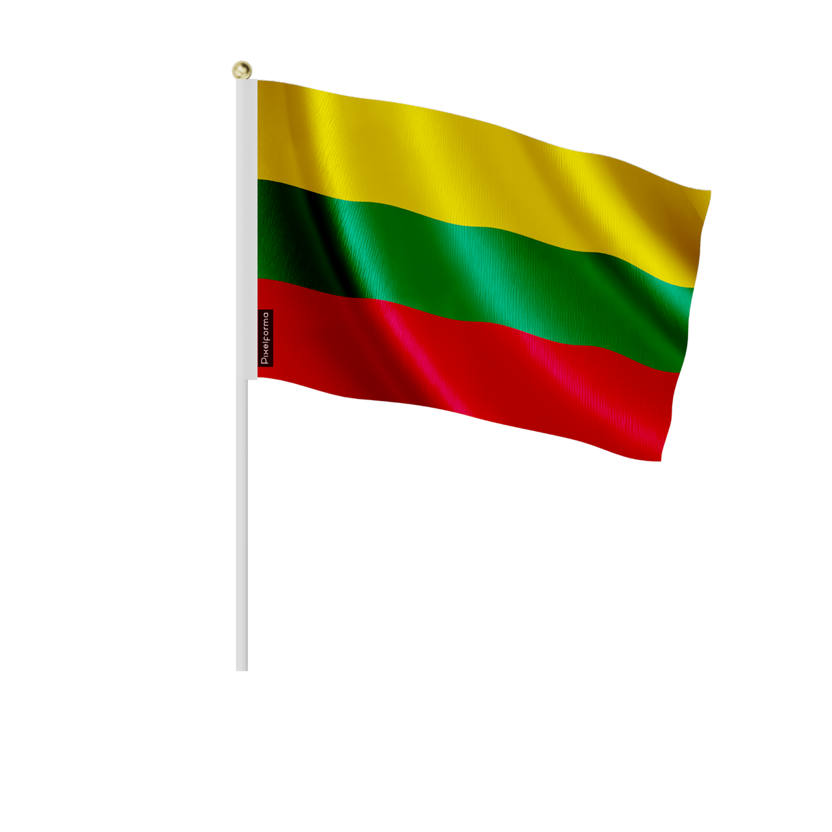 Mini drapeau lituanie en plusieurs tailles - pixelforma