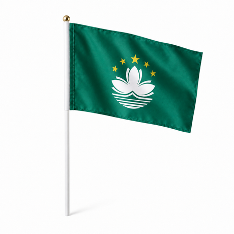 Mini drapeau Macao en polyester