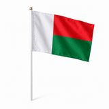 Mini drapeau Madagascar en polyester