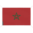 Mini drapeau maroc en polyester résistant avec œillets