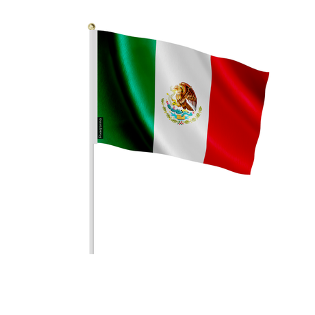 Mini drapeau mexique en plusieurs tailles - pixelforma