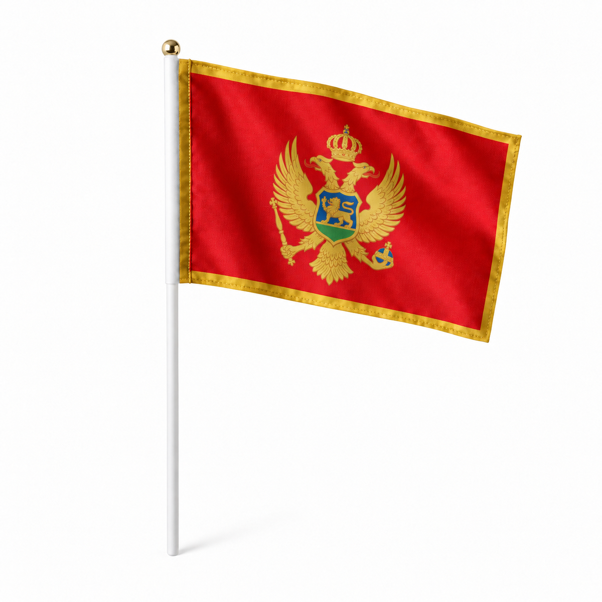 Mini drapeau Monténégro en polyester
