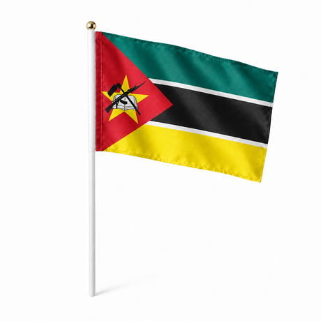 Mini drapeau Mozambique en polyester