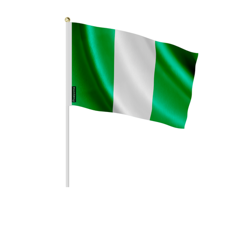 Mini drapeau nigeria en plusieurs tailles - pixelforma