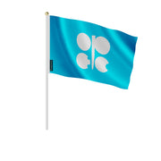 Mini drapeau opep en polyester à tenir à la main