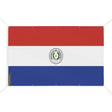 Mini drapeau paraguay polyester résistant avec œillets