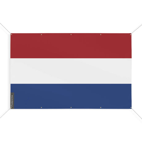 Mini drapeau pays-bas polyester résistant à œillets
