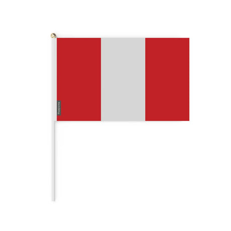 Mini drapeau pérou en plusieurs tailles - pixelforma