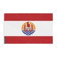 Mini drapeau polynésie française polyester résistant œillets