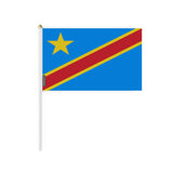 Mini drapeau république démocratique du congo en plusieurs tailles - pixelforma